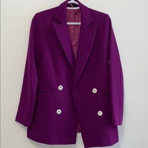 BRAND NWOT Topshop double breasted blazer